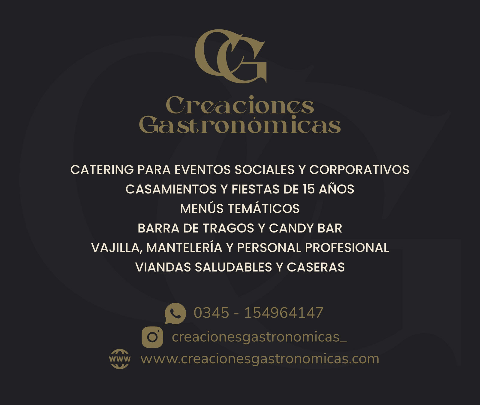 Creaciones Gastronómicas